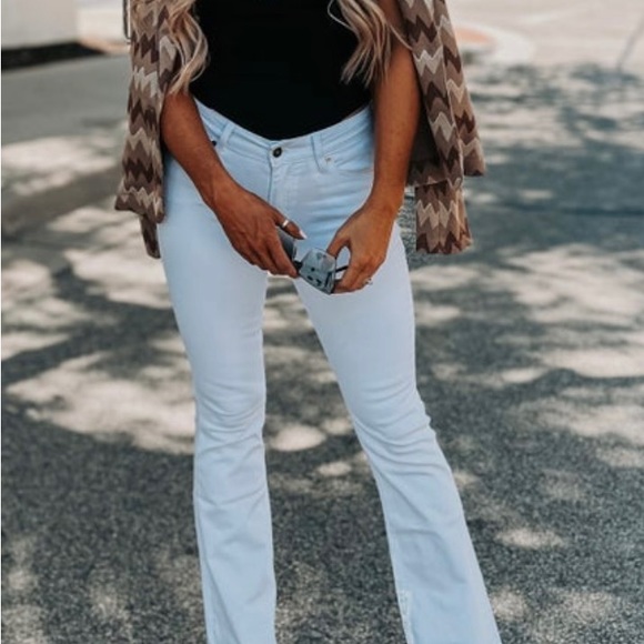 🔥💥Kancan’s WHITE FLARES are it!💥🔥 - Picture 2 of 9